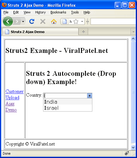 struts2-ajax-drop-down