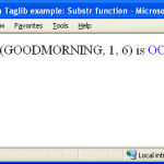 Tutorial: Create JSP custom tag library