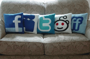 Pillows for you: Try these Social Media Pillow