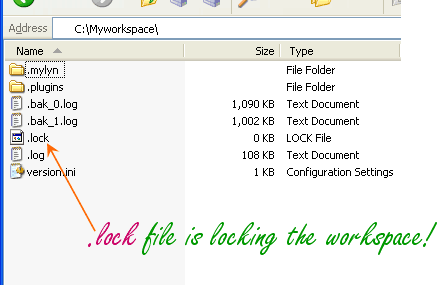 eclipse-lock-workspace