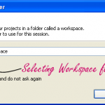 Eclipse: Workspace in use or cannot be created Error