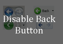 Disable Back Button In Browser Using Javascript. Back Button Disable