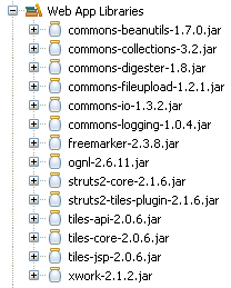 struts2-file-upload-jar-files