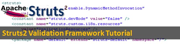 struts2-validation-framework