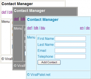 Spring 3 MVC: Themes in Spring-Tutorial with Example