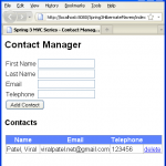 Tutorial:Create Spring 3 MVC Hibernate 3 Example using Maven in Eclipse