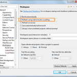 Eclipse resolve “resource is out of sync with the filesystem” permanently