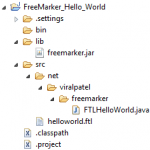 FreeMarker (FTL) Hello World Tutorial with Example