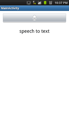 Android Speech to Text API. Speech to Text using 