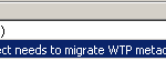 Eclipse: This project needs to migrate WTP metadata