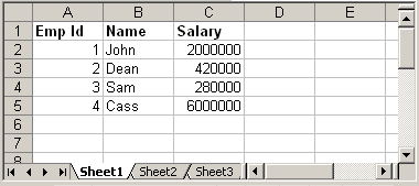 A code example of XSSFWorkbook
