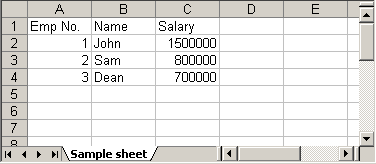 Excel Read Write Example using Apache POI HSSF and XSSF Library