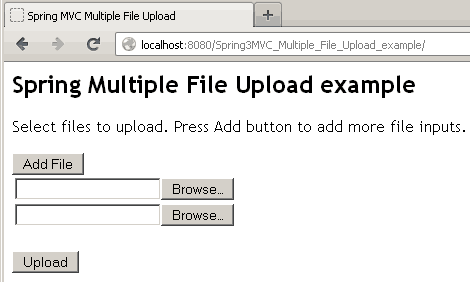 spring-mvc-multiple-file-upload-demo