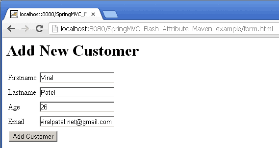 spring-mvc-flash-attribute-demo-form