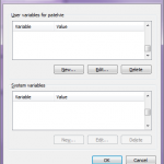 Windows 7: How To Set Environment Variable without Admin Access