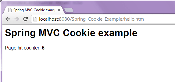 spring-mvc-http-cookie-demo