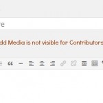 WordPress – Allow Contributors to Add / Upload Media