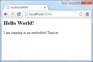 How to Embed Tomcat within Maven Project – Run Tomcat with Maven