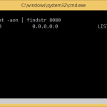 Find Process ID of Process using a Port in Windows