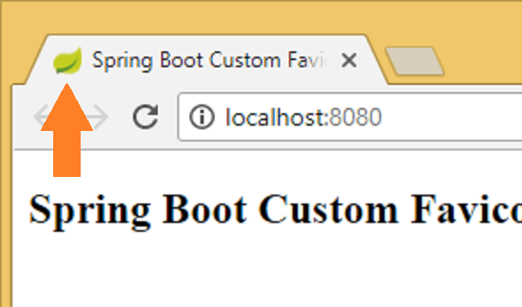 spring boot custom favicon original icon