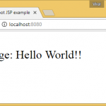 Spring Boot JSP Hello World Tutorial with Example