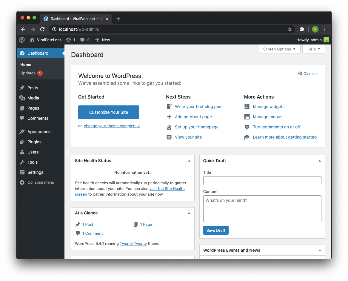 WORDPRESS Интерфейс. Административная панель сайта. Элементов вордпресс. It Home приложение для управления сайтами на WORDPRESS.