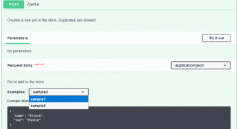 How to Show Multiple Examples in OpenAPI Spec