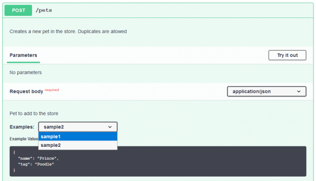 How To Show Multiple Examples In OpenAPI Spec ViralPatel