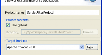 Java Servlet Filter tutorial example using Eclipse & Tomcat