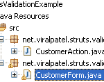 Struts Validation Framework Tutorial with example.